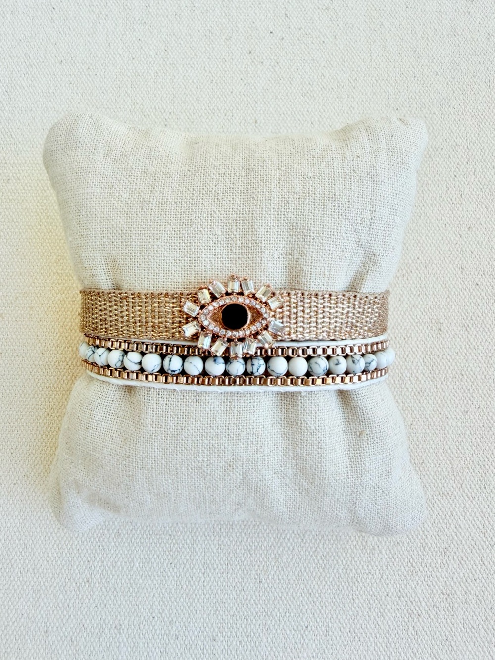 *Protective Eye Bracelet Statement Charm* KEEP COLLECTIVE Retired Focal Piece
